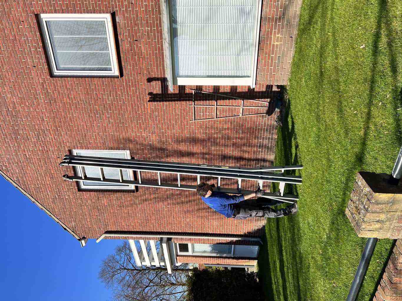 Amersfoort schoorsteenveger huis ladder